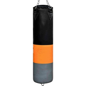 Saco de boxeo inflable pesado de PVC de Color con patrón personalizado al por mayor, soporte para gimnasio en casa, relleno de agua, saco de boxeo personalizado de cuero - Product Image 1