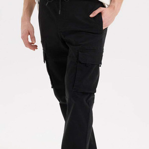 Pantalon Cargo avec Poches Multiples Tissu Durable 100% Coton Confortable Respirant Coupe OEM Usine de Vêtements Personnalisés Multi-Poches - Product Image 5