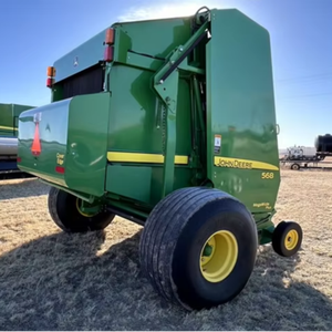 Presse à balles rondes automatique avec moteur, haute sécurité, garantie de 3 ans - MASSEY FERGUSON 850870, 1070, 1090, John Deere 568 d'occasion - Product Image 3