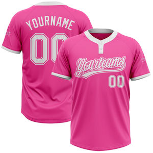 Conjuntos de Camisetas de Softbol Personalizadas con Impresión por Transferencia de Calor de Cuerpo Completo, 100% Poliéster, Uniformes Hechos a Medida, Secado Rápido, Transpirables para Jugadores - Product Image 1