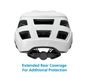 Nouveau casque de vélo gris clair pour adultes, ajustement réglable, à partir de 14 ans - Product Image 3