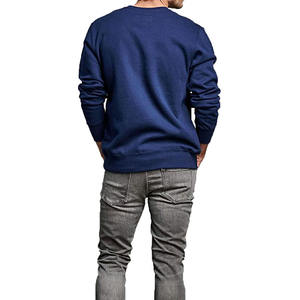 Venta al por mayor 100% algodón hombres pulóver sudadera logotipo impreso personalizado bordado Puff técnica patrón sólido sudaderas con capucha sudaderas - Product Image 5