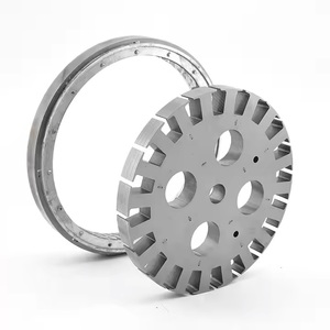 แผ่นเหล็กซิลิโคนสำหรับปั๊มและเจาะแกนแม่เหล็กสำหรับมอเตอร์หม้อแปลงและเครื่องกำเนิดไฟฟ้าสำหรับโรเตอร์สเตเตอร์ - Product Image 1