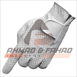 Gran oferta de guantes de golf de cuero Cabretta genuino con logotipo personalizado con empuñaduras transpirables, varios colores deportivos para usar - Product Image 5