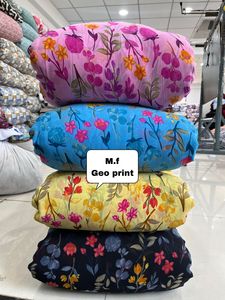 100 Rayon Viscose Spandex Tecido Digital Print Challis para Vestuário Descarga para Suit Shirt Casamento para Meninas - Product Image 5