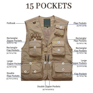 Chaleco de Construcción Reflectante de Seguridad, Alta Visibilidad ANSI Clase 2, Impermeable, de Tela Poliéster y Seda, con Logotipo y Color Personalizables para Tráfico - Product Image 4