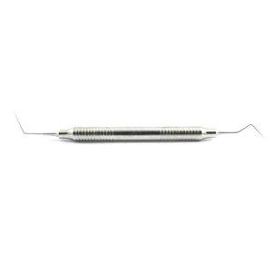 Sondas Exploradoras Combinadas de Doble Extremo, Manuales, de Acero Inoxidable, Reutilizables, para Exámenes Dentales Profesionales y Uso Clínico - Product Image 1