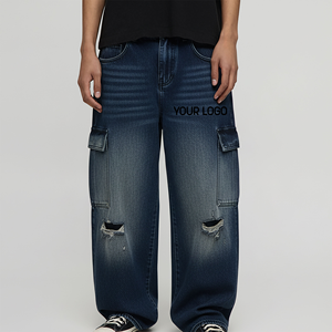 Fashion Fit <b>Denim</b> Pants for Mens Premium Selvedge <b>Denim</b> 100 Cotton Quality Fabric Street Style <b>Denim</b> Pants for Mens <b>Stretch</b> - Product Image 4