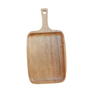 Plateau de service en bois de forme régulière fait main de qualité Offre Spéciale pour la décoration de table dans les hôtels et les restaurants - Product Image 3