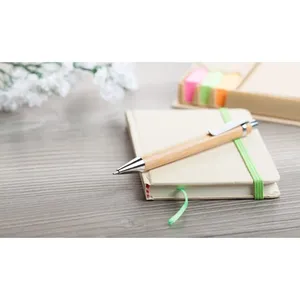 Penna a Sfera Ecologica in Bambù Bashania, Gadget Promozionale - Product Image 3