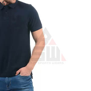 Venta directa de fábrica personalizada de alta calidad transpirable suave en blanco de golf para hombres para camisas 100% tela de lona de algodón Rib Stand Collar - Product Image 6