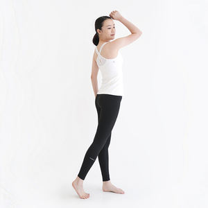 Mukasa White Sleeveless Crew Neck Yoga Shirt Solid Color Breathable Quick-Dry Backless Hollow Out for Women Exercise - Product Image 4