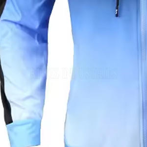 2024 nouveauté unisexe fermeture éclair Sublimation imprimé survêtements de haute qualité 100% coton Polyester décontracté grande taille pour l'hiver - Product Image 5