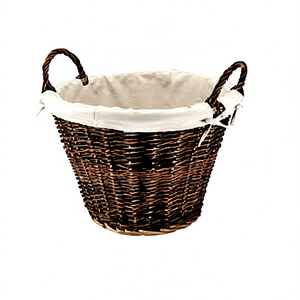 Cesta para Leña de Mimbre Biacchi 53x42x45cm, Color Marrón Jardín, CB653794, Categoría de Producto: Cestas de Mimbre - Product Image 2