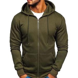 Sweat à capuche surdimensionné avec logo brodé personnalisé, poches latérales, fermeture éclair pour homme, imprimé violet - Product Image 3