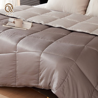 Vente en gros d'hôtel bio de luxe King Size pelucheux refroidissement bambou anti-insecte couette ouate OEM/ODM