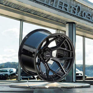 Venta de Fábrica: Juego de 4 Ruedas de Aleación de Aluminio Brillante para Carreras, de 19-26 Pulgadas, Cóncavas y Forjadas, 5x112/114.3 para Mercedes AMG GT - Product Image 3