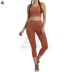 Nouvelle Collection : Ensemble de Yoga 2 Pièces pour Femme – Taille Haute, Effet Push-up, Grande Taille, Couleur Unie, Séchage Rapide, Respirant – Idéal pour le Sport et le Fitness - Product Image 6