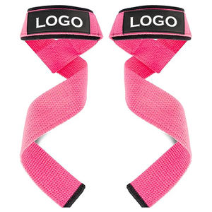 2025 personnalisé robuste Fitness rembourré sangles d'haltérophilie poids gymnastique tirer levage dragonne pour hommes - Product Image 6