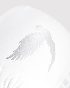 ถุงมือคู่ชกมวยสีขาวแบบครึ่งนิ้วสำหรับต่อยมวย MMA มีสายรัดข้อมือแบบตีนตุ๊กแก - Product Image 5