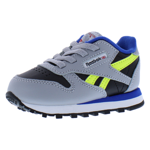 Scarpe Reebok CL in pelle per neonati/bambini Colore: grigio 100% autentico - Product Image 1