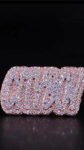 แหวนฮิปฮอปประดับเพชรโมอิสสีทองทรงกลมดีไซน์หรูหราได้รับการรับรองจาก Gra - Product Image 5