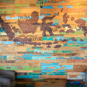 Paneles de pared de madera de teca antigua con diseño geométrico moderno insonorizados absorbentes de sonido para entretenimiento de Villa al aire libre uso doméstico - Product Image 4