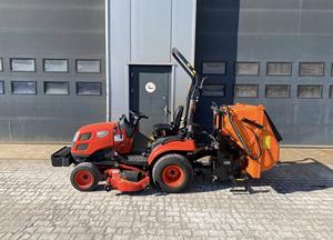 Cortadora de Césped KIOTI CS2610 Eléctrica de 4 Tiempos, 125cc, 21 HP, 12 V, Grado Industrial/DIY, con Caja Recolectora de Césped, Mango Telescópico, Tractor Agrícola - Product Image 2