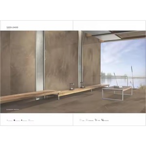 Marca Onyx Calacatta blanco 1200x2400mm losa de porcelana 120x240cm baldosas esmaltadas grandes diseño Popular - Product Image 6