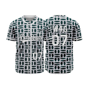 Maillot de baseball à manches courtes pour homme avec logo personnalisé, tissu mélangé élasthanne/coton/bambou, séchage rapide, tailles plus grandes disponibles - Product Image 3