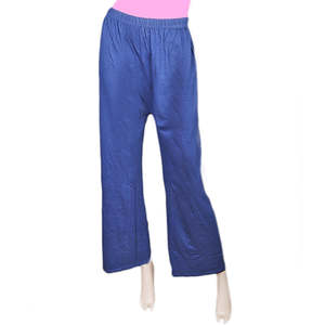 Chase Value Palazzo uni pour femme - Bleu marine XXL Viscose - Product Image 2