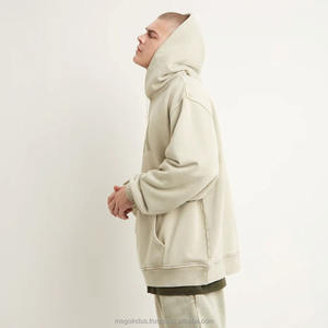 Vêtements décontractés avec design personnalisé sweats à capuche sans ficelle sweat à capuche épais surdimensionné nouvelle marque vêtements de rue en coton sweat-shirt - Product Image 2