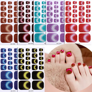 Tiras de esmalte de uñas no tóxicas respetuosas con el medio ambiente de alta calidad de Venta caliente pegatinas de uñas exquisitas - Product Image 3