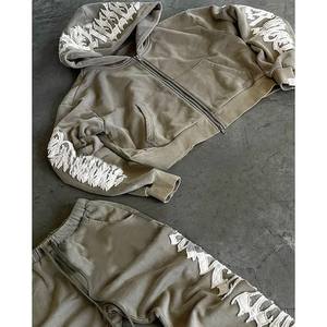 Chándal Deportivo para Hombre, Fácil de Lavar, Duradero, Transpirable, Cómodo, Antiarrugas, Informal, con Nuevo Diseño - Product Image 2