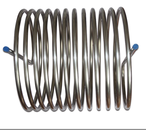 Bobina Helicoidal de Acero Inoxidable SUS304/SUS316L, Tubo Espiral para Enfriamiento de Cerveza, Bobina Especial para Tanques Grandes con Servicio Personalizado ODM OEM - Product Image 3