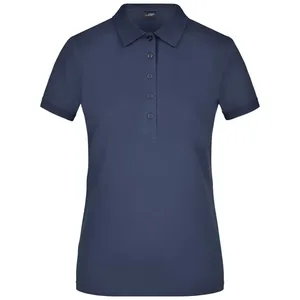 Polo en piqué élastique personnalisé pour femmes, pour merchandising promotionnel - Product Image 6