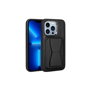Étui portefeuille en cuir PU de qualité supérieure Netzy SAFA Memo Series pour iPhone 13 Pro avec porte-cartes et béquille - Product Image 1