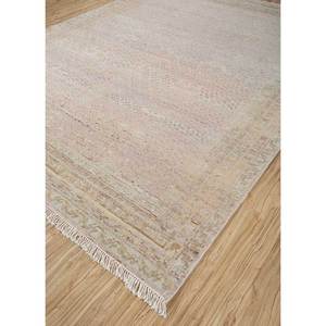 พรมขนสัตว์ถักมือสีเบจ-น้ำตาลลายเหรียญแบบทอเรียบสไตล์อัฟกัน สำหรับตกแต่งห้องนั่งเล่นที่บ้าน รุ่น EA-3061 (Cs-01) - Product Image 2