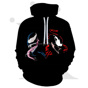 Sudadera con Capucha Unisex Personalizada de Invierno, Informal, con Bolsillo Tipo Canguro, Mezcla de Algodón y Poliéster, Impresión por Sublimación, 340g - Product Image 2