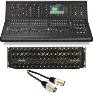 Nouvel arrivage : Console de mixage numérique en direct Midas M32R + Boîtier de scène DL32 + Bobine de câble réseau Cat5 de 150 pieds - Product Image 5