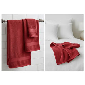 Toallas de polialgodón de primera calidad 100% de la India — Su socio ecológico en textiles para el hogar, toalla de baño con acabado de terciopelo - Product Image 1