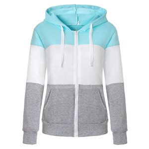 Women Bulk Sale Oversized Fleece Zipper-Up Hoodie Warm Plush Winter Sweatshirt Lined Eco-Friendly Soft Casual Street Fashion OEM - Product Image 6