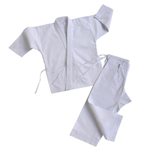 High Quality Cotton Polyester Custom Professional Shrink-Proof 100% Preshrunk Unisex Karate Gi Suit Uniform for Martial Arts - Product Image 1