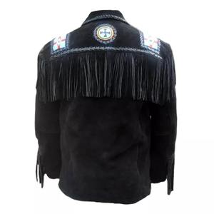 Chaqueta vaquera sólida unisex personalizada al por mayor, accesorio de moda de invierno con logotipo frontal de calle alta, la mejor venta - Product Image 4