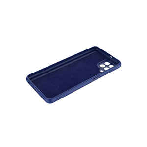 Coque arrière antichoc de qualité supérieure JoieCreatif Mara Lansman Series pour Samsung Galaxy A22 4G, en silicone TPU bleu marine - Product Image 3