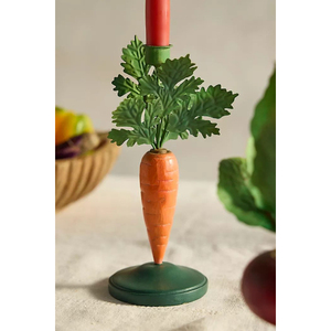 Trending Iron Strawberry Plant <b>Candle</b> Stand Green Leaves <b>Red</b> Berries White Flower Durable Metal Base Home Decoration - Product Image 2
