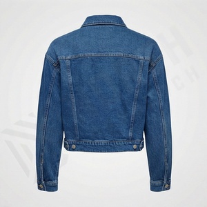 Vêtements de mode 2025 Veste en jean pour femmes Prix abordable Design personnalisé Respirant Jeans durable Manteau élégant Haute qualité - Product Image 2