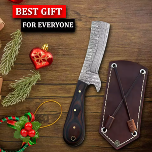 Handmade Damascus Steel Bull <b>Cutter</b> Hunting Knife Pakka Wood Handle Ambidextrous Design Modern Style PRESTIGE BLADES Kitchen - Product Image 5