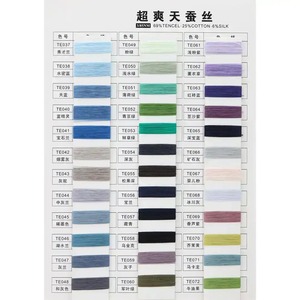 69% <span class=keywords><strong>Tencel</strong></span> 25% 면 & 6% 실크 3/85s Nm 7GG 12GG 게이지 필라멘트 원사 경량 스웨터 - Product Image 3