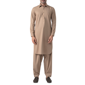 Factory Wholesale New Fashion <b>Men's</b> <b>Shalwar</b> <b>Kameez</b> Custom Plus Size Breathable Anti-Wrinkle Long Wedding Wear Sets - Product Image 1